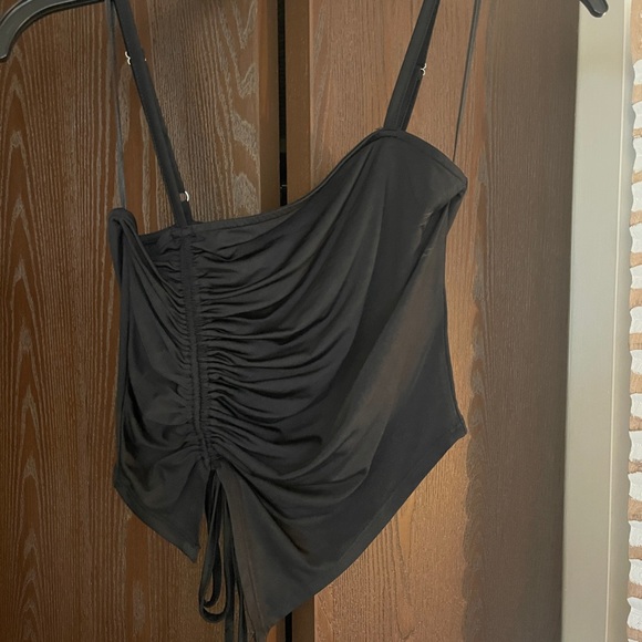 NWT Urban Outfitters Calypso Cinched Asymmetrical Cami - Picture 2 of 5